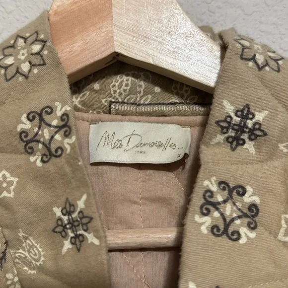 MES DEMOISELLES PARIS KIMONO JACKET SZ 2/L - Picture 4 of 8